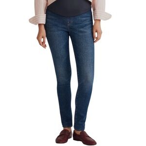 Old Navy Rockstar Women’s Maternity Skinny Jeans Dark Blue Size 4
